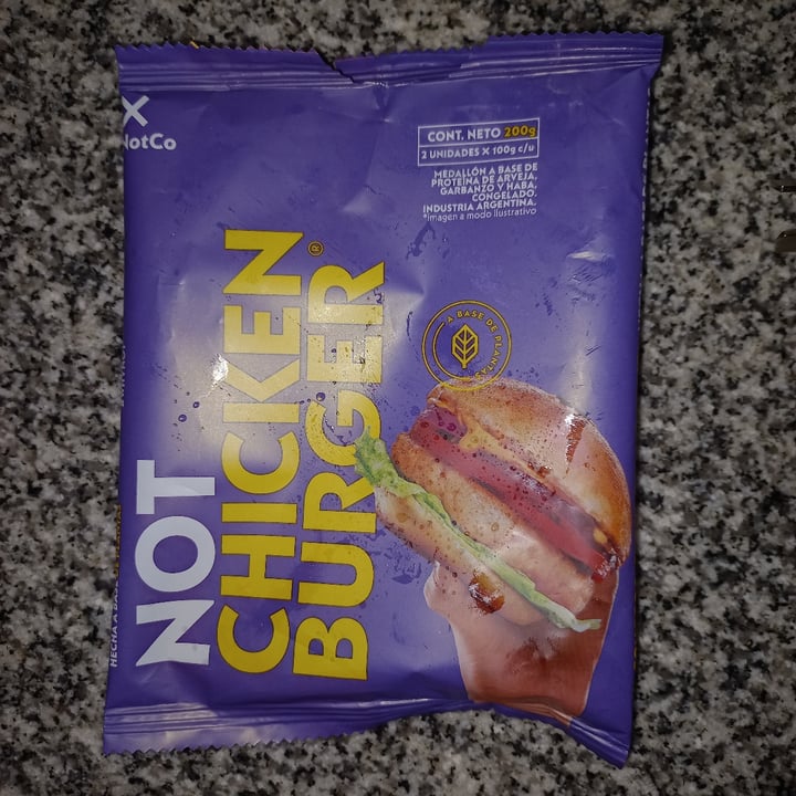 photo of NotCo Not Chicken Burger shared by @lucasguimil on  06 Jul 2022 - review