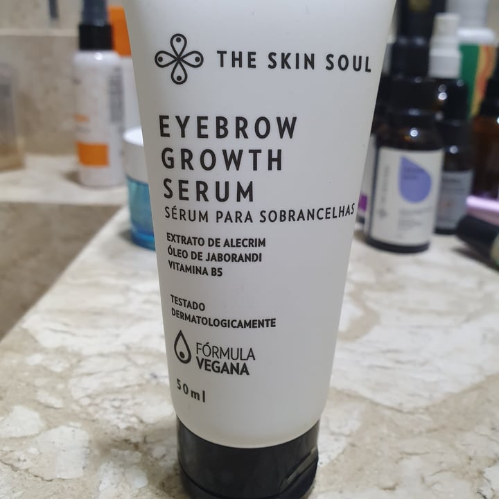 review photo of the skin soul Eye Brown Growth Serum shared by @analarissima on 10 May 2022 - review