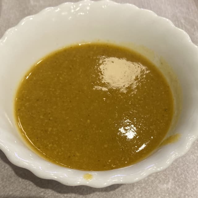 菜肴“caldinho de abobora”的照片