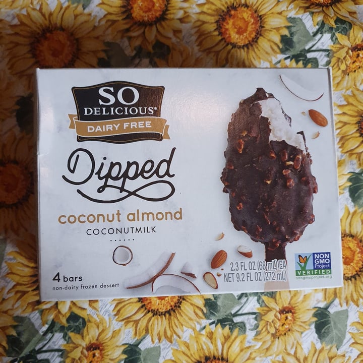 photo of So Delicious Dairy Free Dipped Coconut Almond Coconutmilk Frozen Dessert shared by @paniwilson on  17 Mar 2021 - review