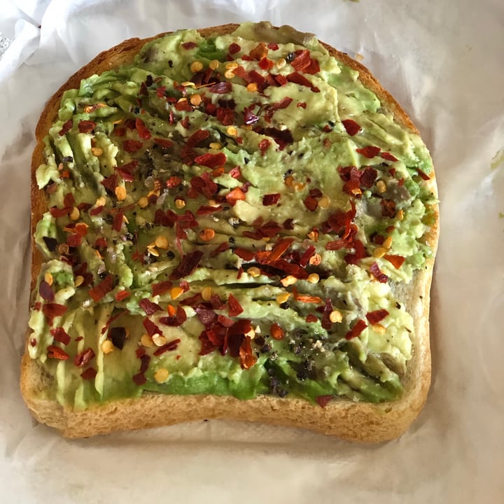 review photo of Banana Dang Coffee Avocado Toast shared by @baborden on 02 May 2021 - review