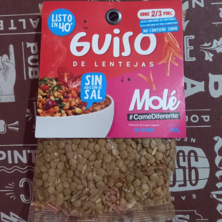 review photo of Molé Guiso De Lentejas shared by @chaun on 02 Mar 2022 - review