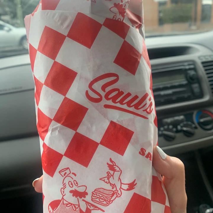review photo of Saul’s Sandwiches Eggplant cutlet sandwich shared by @alxvgnmelb on 07 Jan 2022 - review