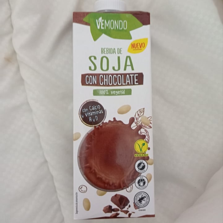 photo of Vemondo Bebida de soja con chocolate shared by @luismas on  17 May 2022 - review