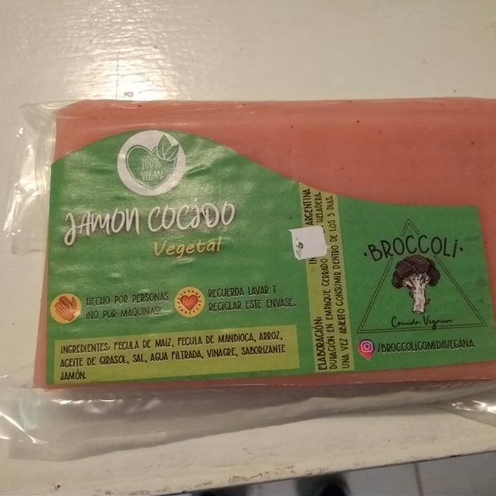 photo of Broccoli Comida Vegana Jamón Cocido shared by @natyvegan on  28 Oct 2020 - review