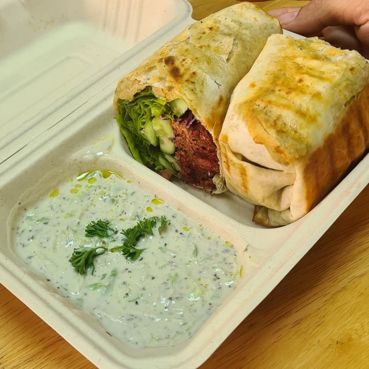 review photo of Bong Bonlai Beetroot Falafel Wrap shared by @yonas on 03 Oct 2022 - review