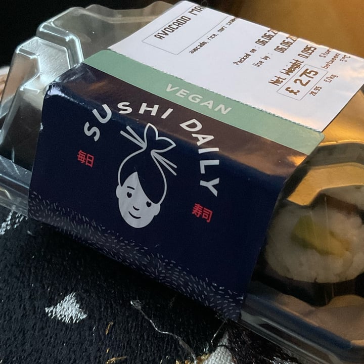 photo of Sushi Daily Maki avocado shared by @melmoon90 on  23 Jun 2022 - review