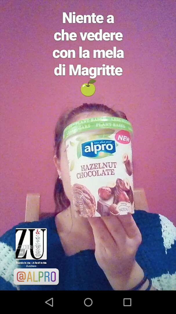 review photo of Alpro Hazelnut Chocolate Ice Cream shared by @itsmichelakalos on 16 Mar 2020 - review