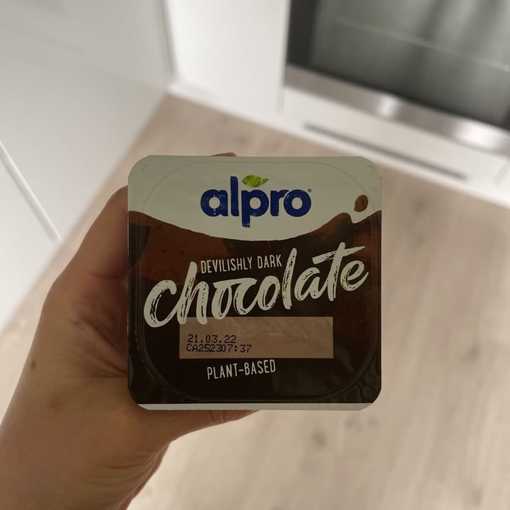 photo of Alpro Devilishly Dark Chocolate Plant-based Dessert shared by @anniessecrets on  10 Aug 2021 - review