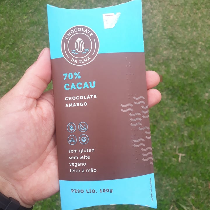 photo of Chocolate da Ilha Chocolate 70% Cacau shared by @analuisaschall on  04 Sep 2021 - review