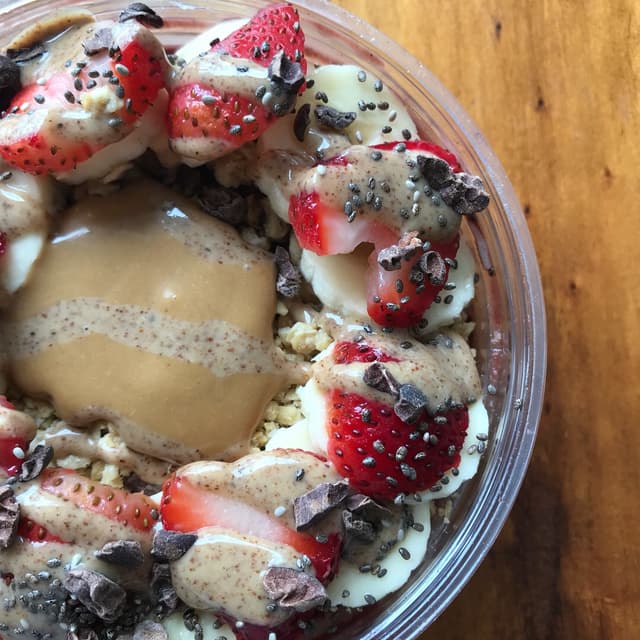 Foto del piatto “Premium topping: strawberry”
