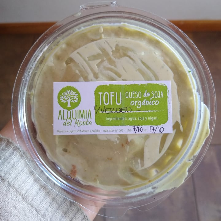 photo of Alquimia del Monte Untable De Tofu Con Verdeo shared by @almapalermo on  14 Oct 2020 - review