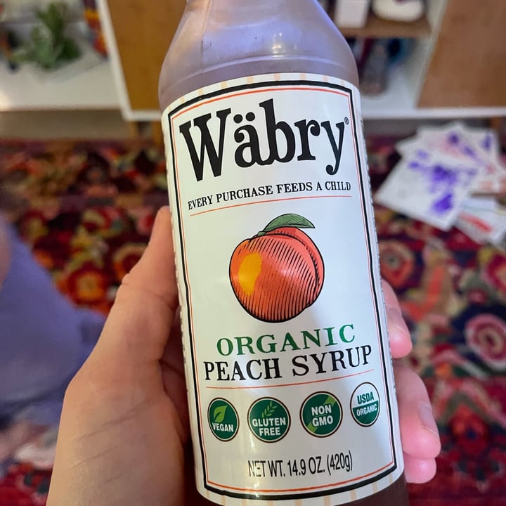 photo of Wabry Organic Peach Syrup shared by @clarendiee on  08 Apr 2022 - review