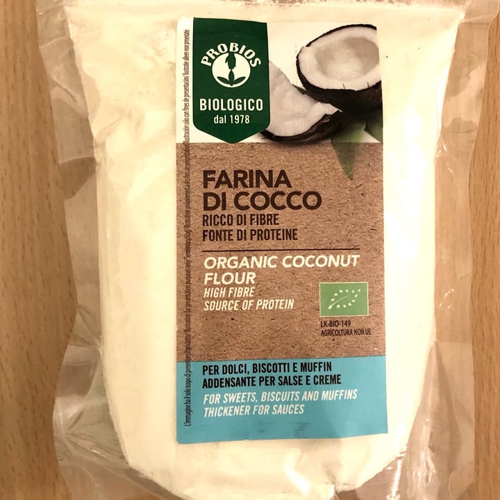 photo of La Via Del Grano  Farina di cocco shared by @greenyogilife on  28 Mar 2022 - review