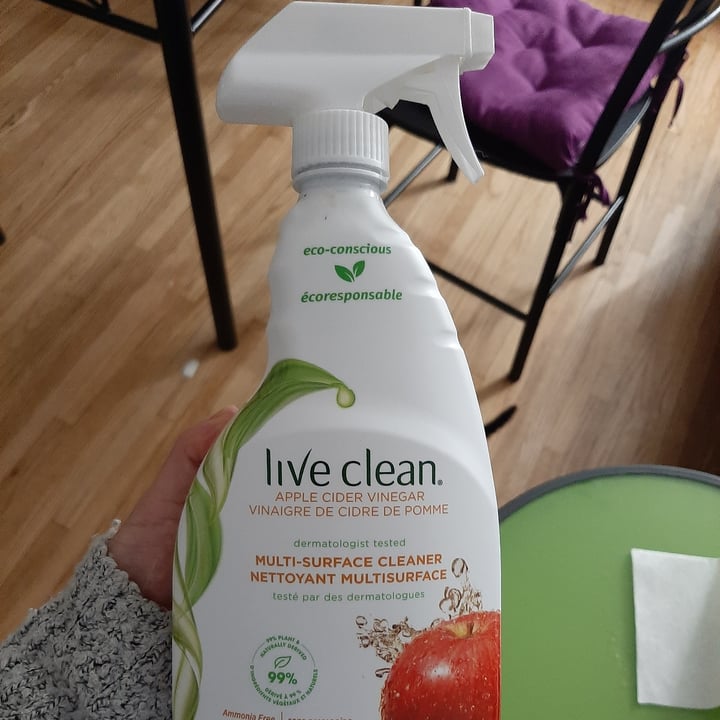 review photo of Live Clean Multi-Surface Cleaner shared by @liszy on 13 Jan 2021 - review