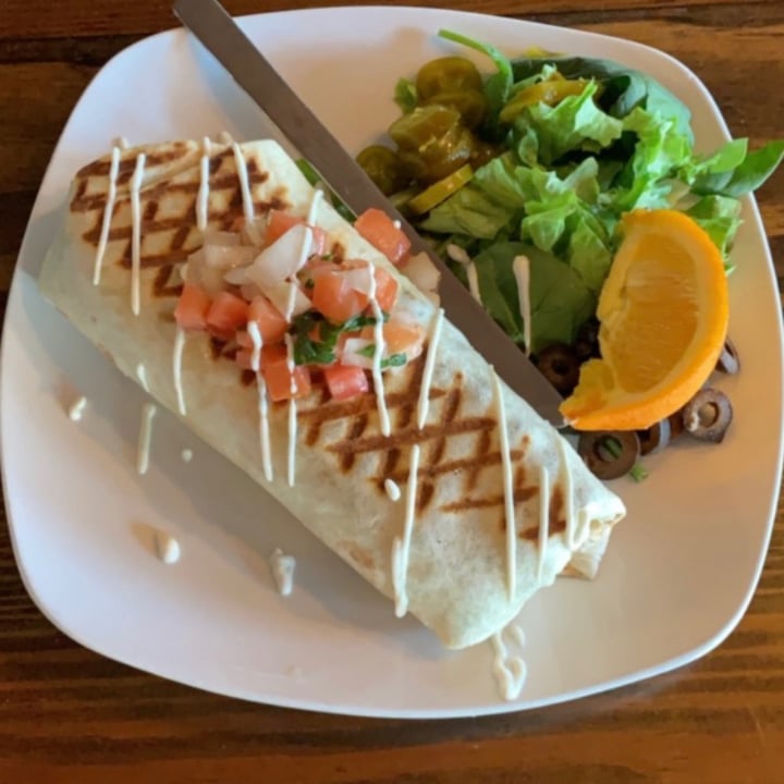 photo of End Of The Line Cafe Surfer Burrito shared by @possumandpalmetto on  15 Aug 2020 - review
