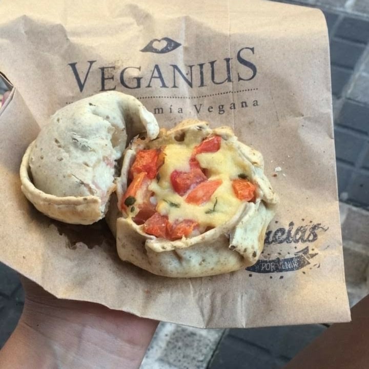 photo of Veganius Empanada capresse shared by @wanvegan on  20 Jan 2021 - review