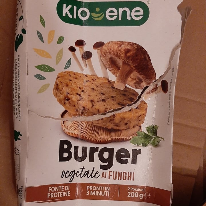 review photo of Kioene Burger vegetale ai funghi shared by @ale-cip on 15 May 2022 - review