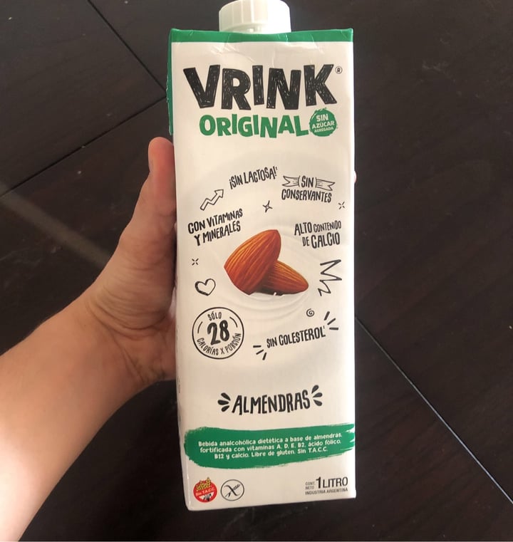 photo of Vrink Vrink Original de Almendras Sin Azúcar shared by @beluve on  24 Feb 2021 - review