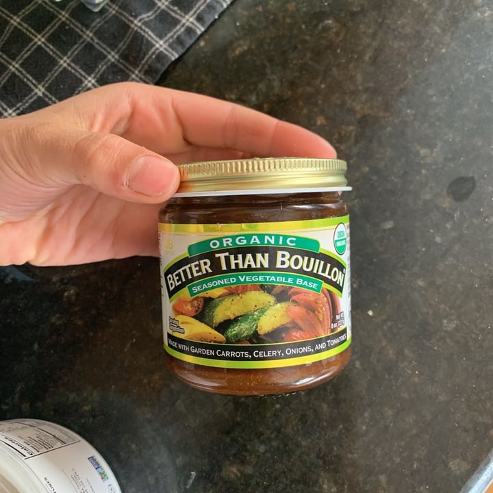 photo of Better Than Bouillon Organic Seasoned Vegetable Base shared by @hannahrosenoff on  04 Feb 2020 - review