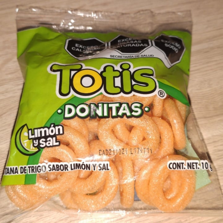photo of Totis DONITAS SAL Y LIMÓN shared by @refrescomirinda on  24 Feb 2022 - review