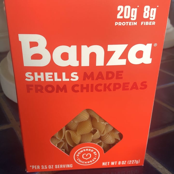 review photo of Banza Banza Shells Made from Chickpeas shared by @luxevegan on 23 May 2022 - review