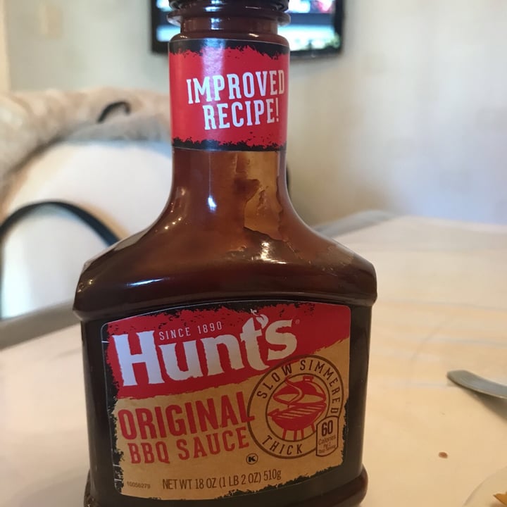 photo of Hunt's BBQ sauce shared by @nickibellone on  13 Jul 2019 - review
