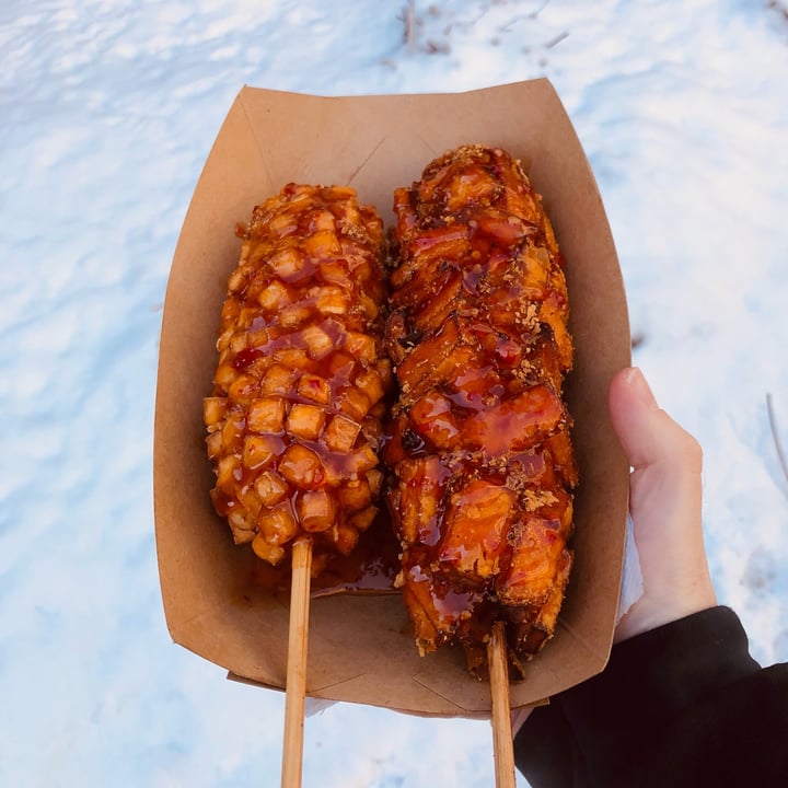 photo of Chungchun Kogo Coreen Hotdog vegan shared by @lautruche on  08 Jan 2022 - review