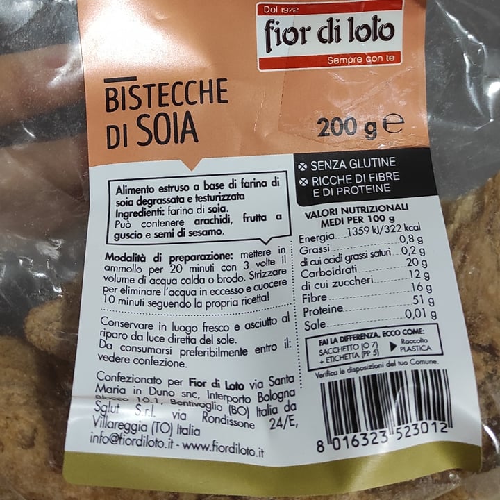 Bistecche di Soia - Fior di Loto