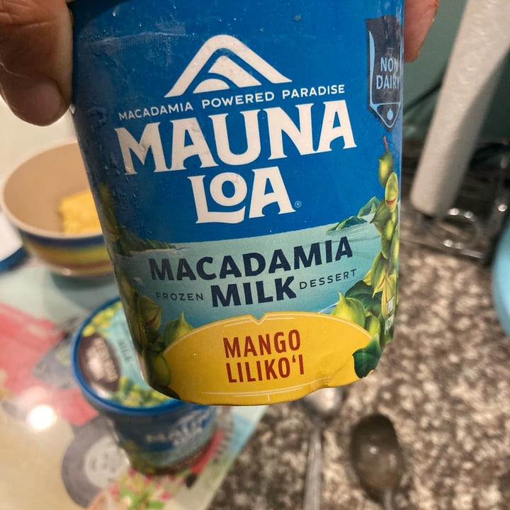 photo of Mauna Loa Macadamia Milk Mango Liliko’i Frozen Dessert shared by @mschau on  15 Jul 2022 - review
