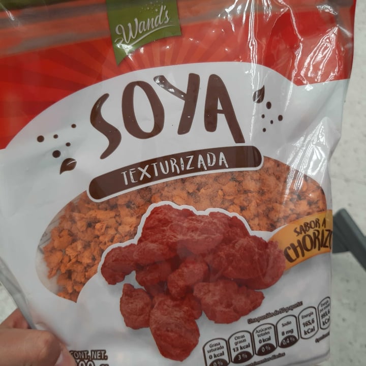 photo of Wand’s Soya texturizada sabor chorizo shared by @heyyiamjaque on  07 Aug 2020 - review