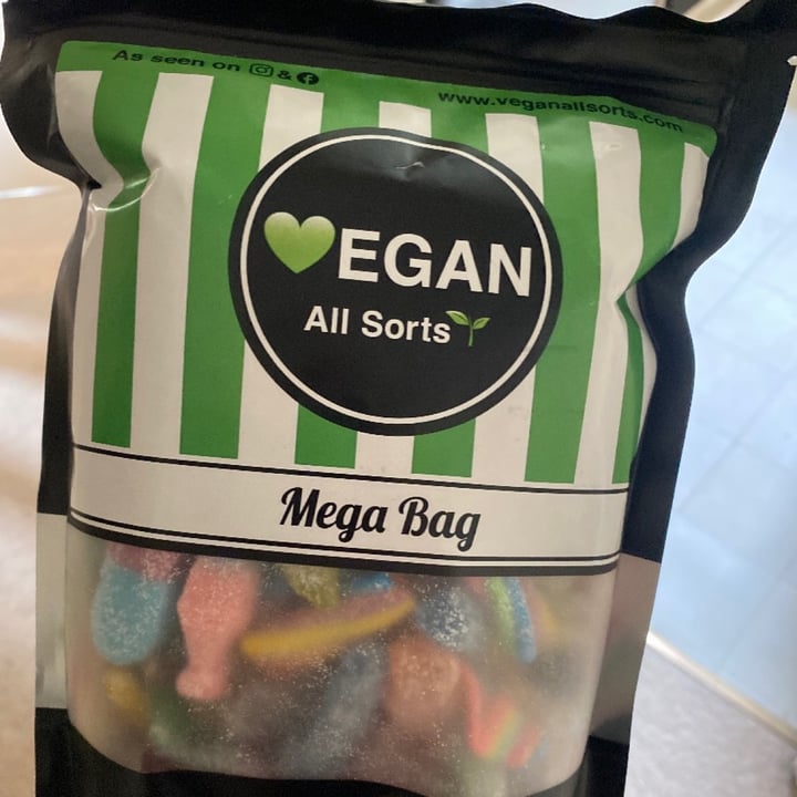 photo of Vegan All Sorts Mega Bag shared by @aliceboneham on  29 Sep 2020 - review