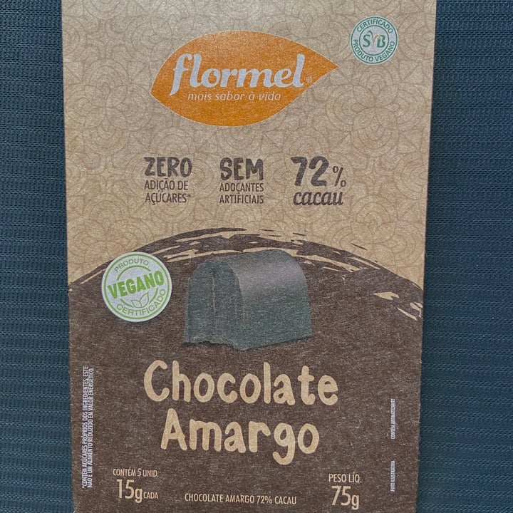 review photo of Flormel Chocolate amargo 72% shared by @karingini on 03 Aug 2021 - review