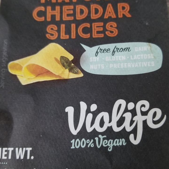 review photo of Violife Cheddar Slices shared by @aeharney on 13 Jul 2020 - review