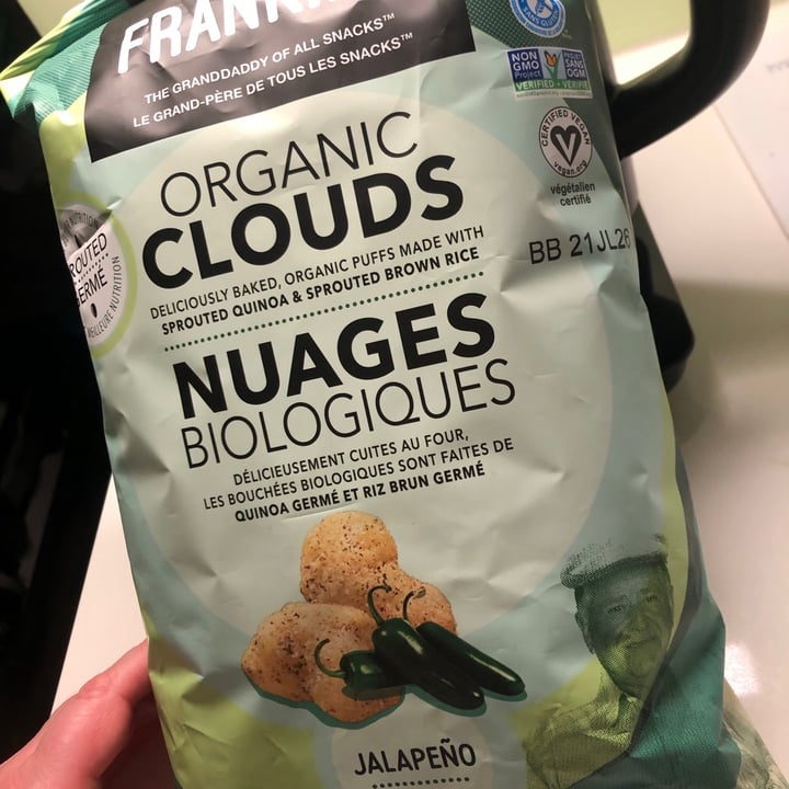 photo of Frankie's Organic Clouds shared by @veganvanwoman on  23 Dec 2020 - review