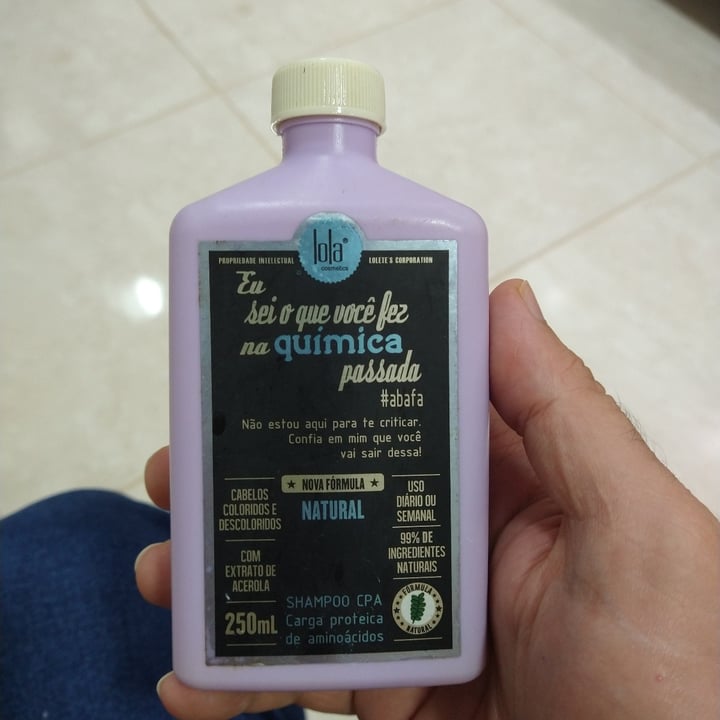 photo of Lola Cosmetics Shampoo CPA shared by @krrado on  27 Apr 2022 - review