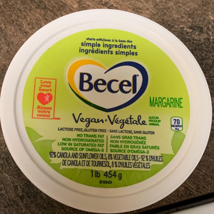 photo of Becel Becel Vegan shared by @jessicagarofalo on  06 May 2020 - review