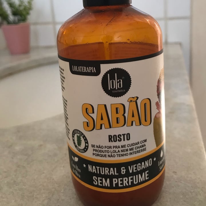 review photo of Lola Cosmetics Sabão rosto shared by @danijardini on 03 Aug 2022 - review