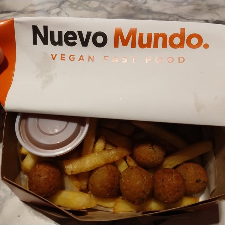 photo of Nuevo mundo (Delivery) Caja de Falafels shared by @lelemore on  20 Jun 2022 - review