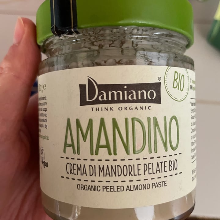 photo of Damiano Think Organic Crema Di Mandorle Pelate Bio Amandino shared by @bloomingbeatrice on  24 Mar 2022 - review