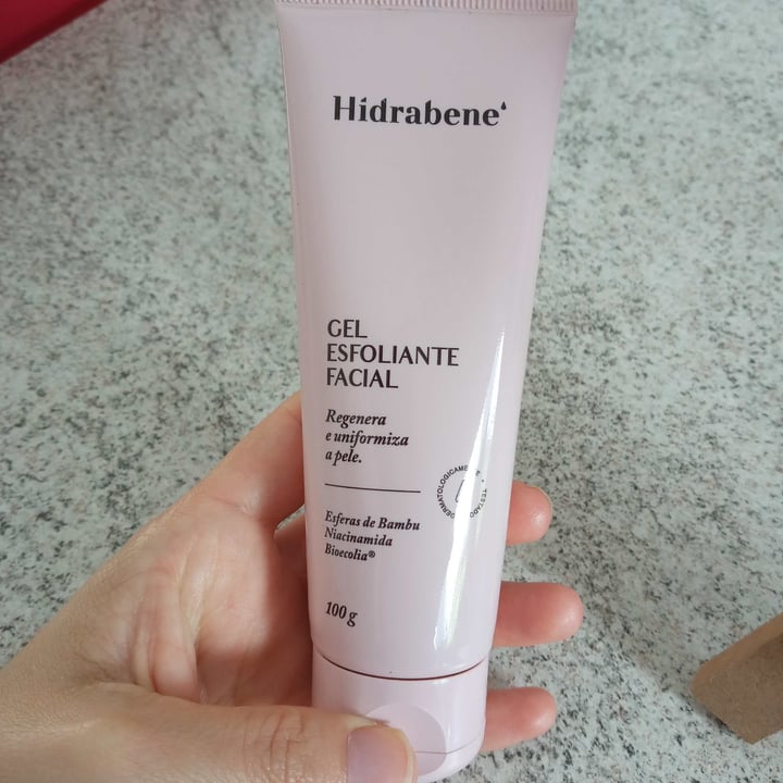 photo of Hidrabene Gel Esfoliante Facial shared by @vanessaaconc on  13 May 2022 - review