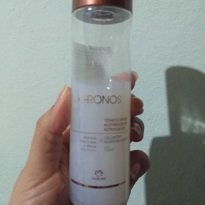 review photo of Natura Tonico Detox Hidratante Chronos shared by @gyssz on 15 Aug 2020 - review