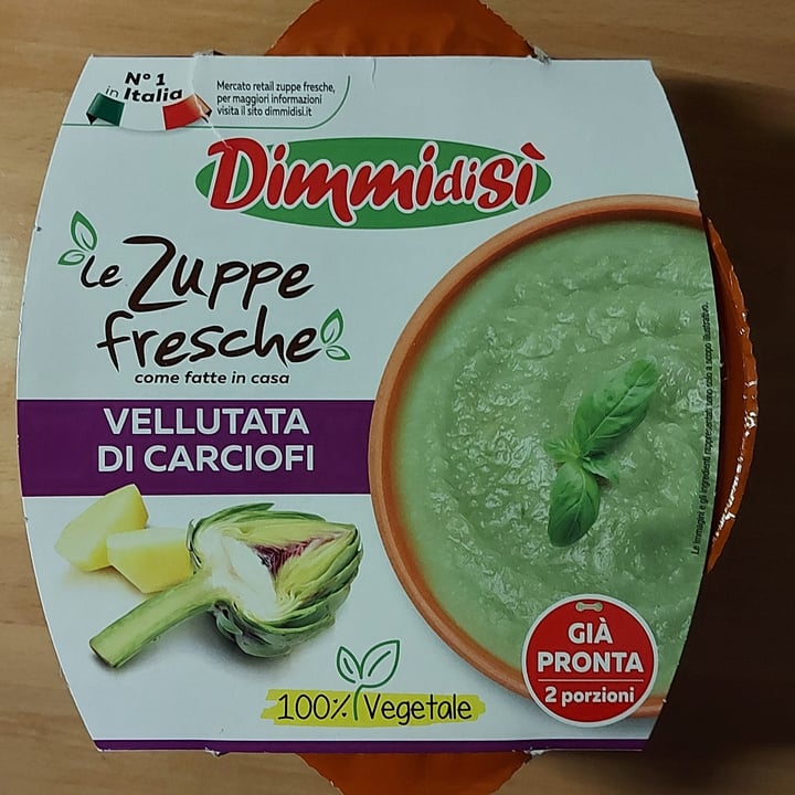 photo of Dimmidisi Vellutata di carciofi shared by @ely01 on  25 Oct 2021 - review