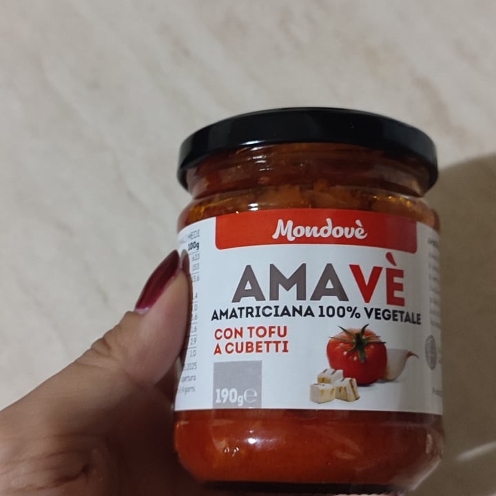 photo of Mondovè Amatriciana vegetale shared by @fra-man on  29 Oct 2022 - review