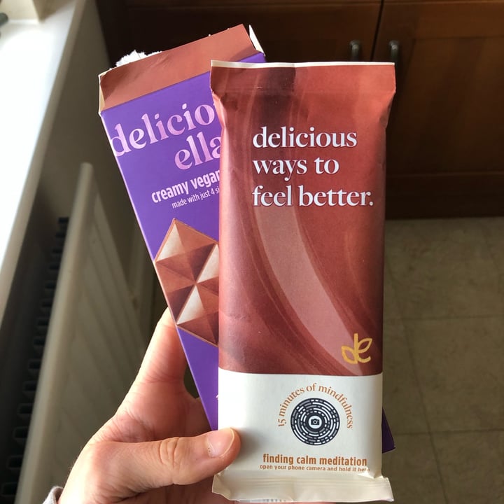 photo of Deliciously Ella Creamy Vegan Chocolate shared by @yourlocalvegan on  18 May 2022 - review