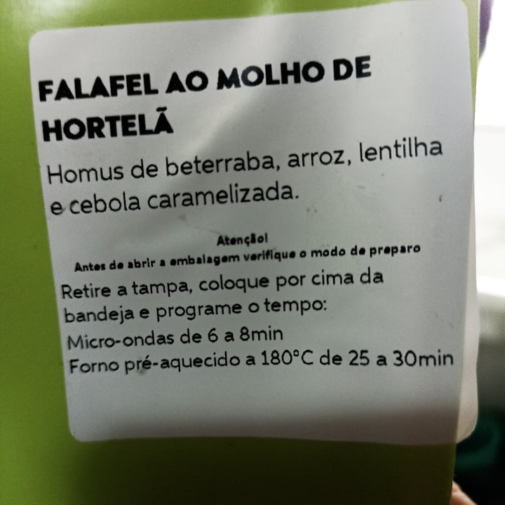photo of Beleaf Falafel Ao Molho De Hortelã shared by @mfatanes on  30 Apr 2022 - review