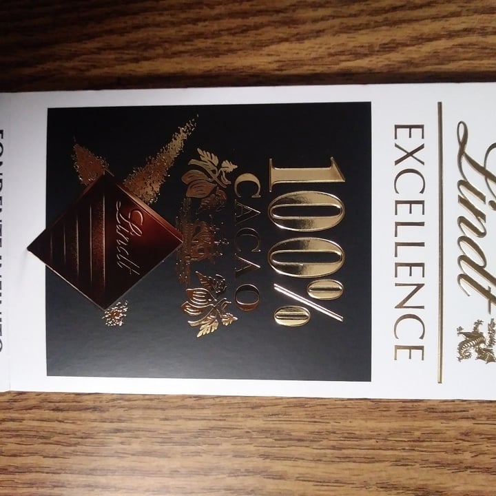 photo of Lindt Excellence 100% Cacao shared by @perlalily on  01 Dec 2022 - review