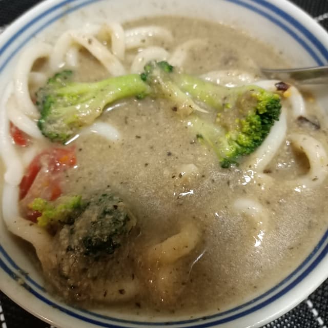 Photo of the dish “Creamy Mushroom Udon”
