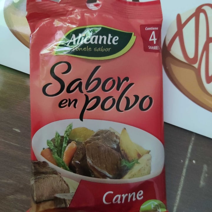review photo of Alicante Sabor en Polvo Carne shared by @gisellebmenendez on 20 Jul 2021 - review