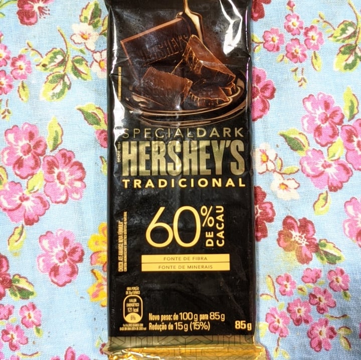 photo of Hershey's Special Dark Chocolate Tradicional 60% de Cacau shared by @alexandremestrela on  17 Jul 2021 - review